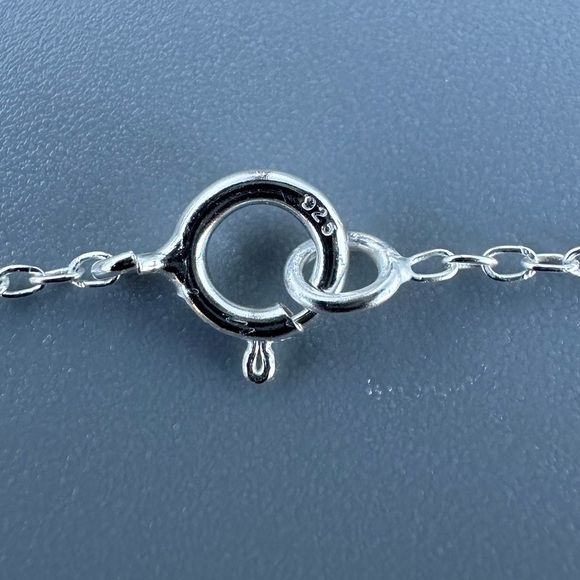 Sterling Silver Infinity Heart Necklace - Picture 6 of 7